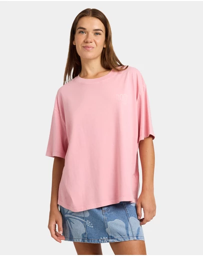 Roxy - Womens Talloversize Washed T-Shirt