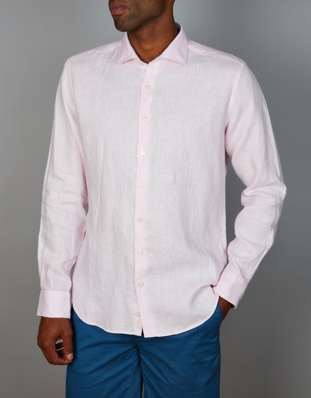 Abelard - Slim Fit European Pure Linen Shirt