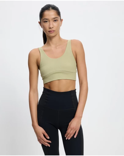 Zulu & Zephyr - Stripe Rib Crop Top