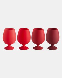 porter green - stemm | silicone unbreakable wine glasses