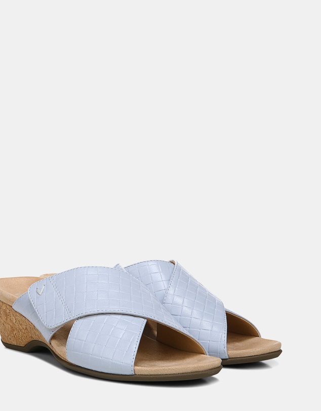 Vionic - Leticia Wedge Sandal - Blue Haze