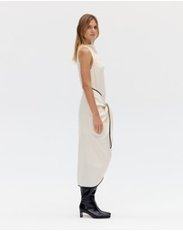 Third Form - Linger Tie Midi Dress