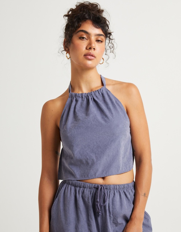Subtitled - Sahara High Neck Top