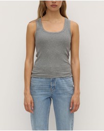 Assembly Label - Robyn Scoop Neck Rib Tank