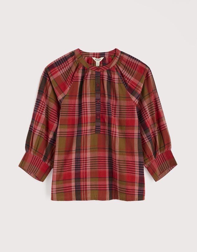 Seasalt - Seasalt Cornwall Pink Moor Grass A-Line Shirt