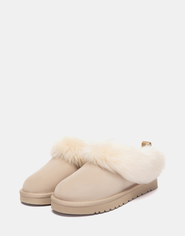 EVERAU - Australian Shepherd Ugg Mianee Cow Suede Upper House Shoes