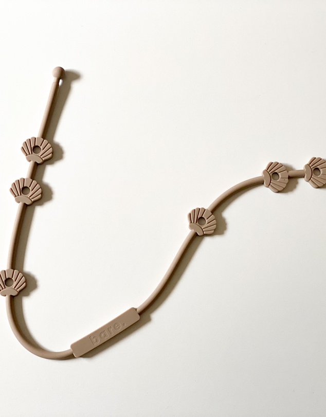 Bare The Label - Shell Silicone Attachment Strap