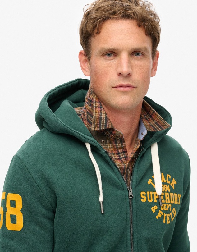 Superdry - Track & Field Graphic Ziphood