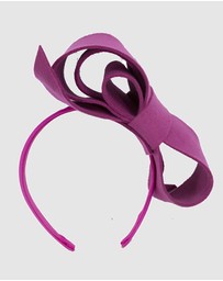 Max Alexander - Felt Fuchsia Bow Fascinator