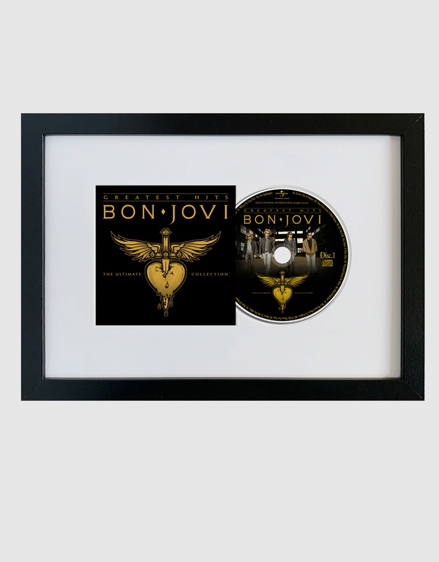 iWorld - Bon Jovi - Bon Jovi Greatest Hits - CD Framed Album Art