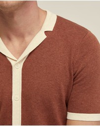 Oxford - Cosmo Knitted Shirt