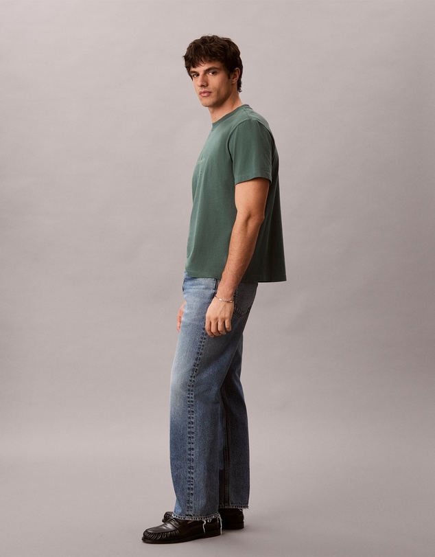Calvin Klein Jeans - Acid Wash Monologo Graphic Relaxed T-Shirt