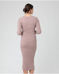 Ripe Maternity - Heidi Nursing Knit Dress