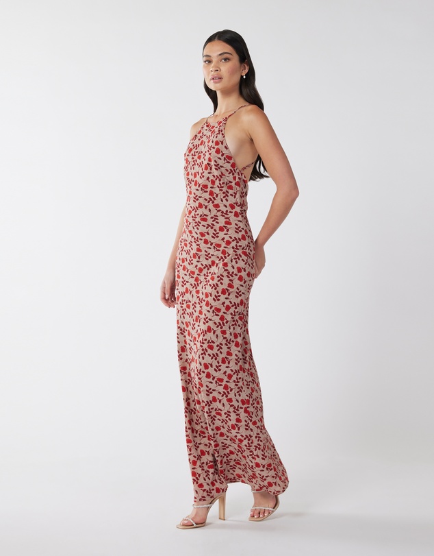 ids - Vespa Rossa Cross Back Dress