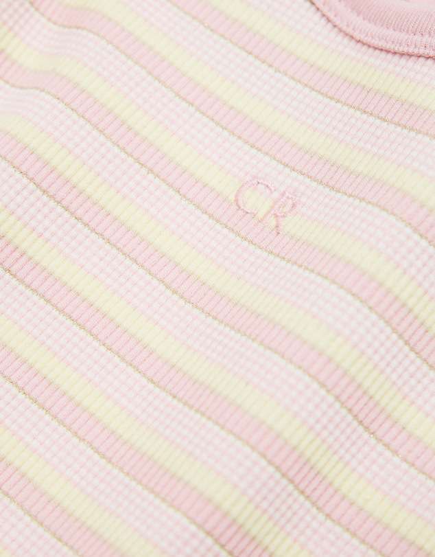 Country Road - Organically Grown Cotton Blend Sleeveless Rib Bodysuit