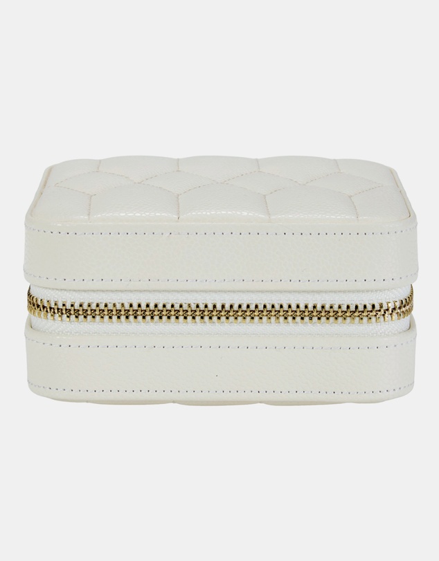 Wolf - WOLF Lauren Zip Travel Case Ivory