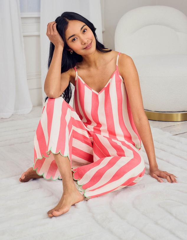 Chelsea Peers - Stripe Cami Pyjama Set