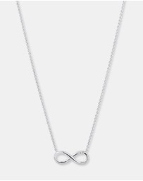 Michael Hill - Diamond Accent Infinity Necklace in Sterling Silver