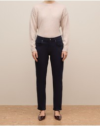 Trenery - Boyfriend Jean in Blue Black