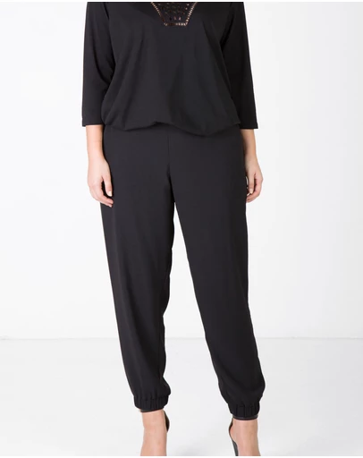 Love Your Wardrobe - Cuffed Pull On Pants