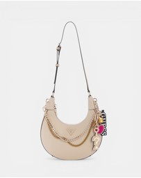 GUESS - Light Taupe Davina Shoulder Bag