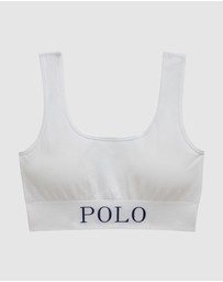 Polo Ralph Lauren - Ribbed Wireless Cropped Tank Top Bra