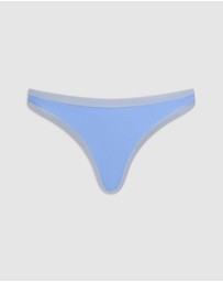 TALA - Contrast Mid Rise Bikini Bottom
