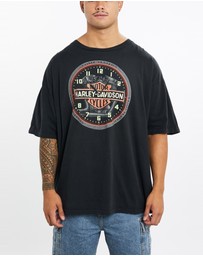 Vintage by The Real Deal - Pre Loved - Vintage 1994 Harley Davidson 'Glow In The Dark' Tee