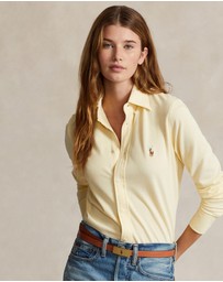 Polo Ralph Lauren - Slim Fit Knit Cotton Oxford Shirt