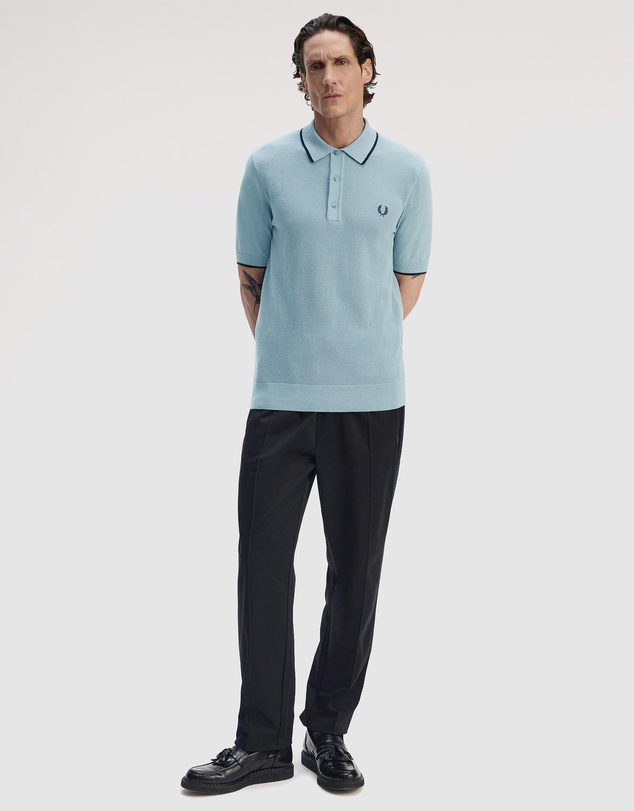 Fred Perry - Pique Stitch Knitted Shirt