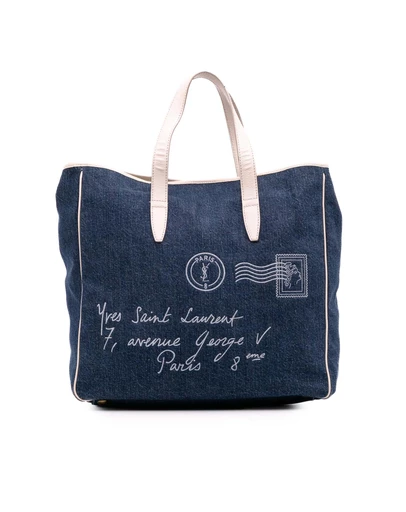 Pre-Loved by Azura Reborn - Pre-Loved Denim Y Mail Tote