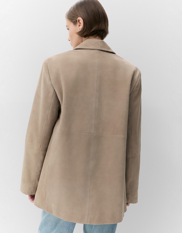 UNISON - Relaxed Suede Blazer