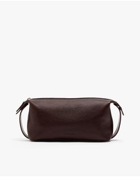 Country Road - Small Leather Wash Bag