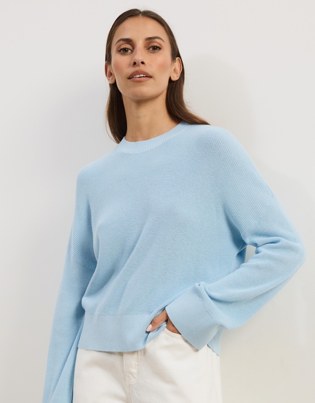 Atmos&Here - Organic Cotton Relaxed Crew Knit