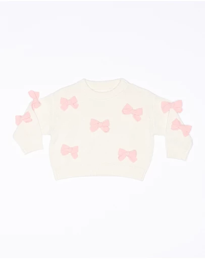 Walnut Melbourne - Bow Knit jumper