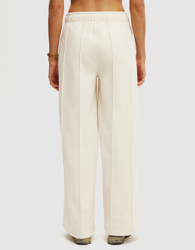 Cotton On Body Active - Plush Wide Leg Pintuck Trackpants