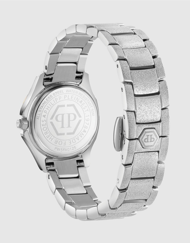 Philipp Plein - THE $PECTRE LADY MINI 23mm Silver-Tone Analogue
