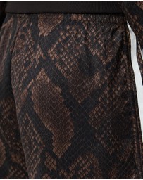 adidas Originals - Snake Print Satin Shorts - ICONIC EXCLUSIVE