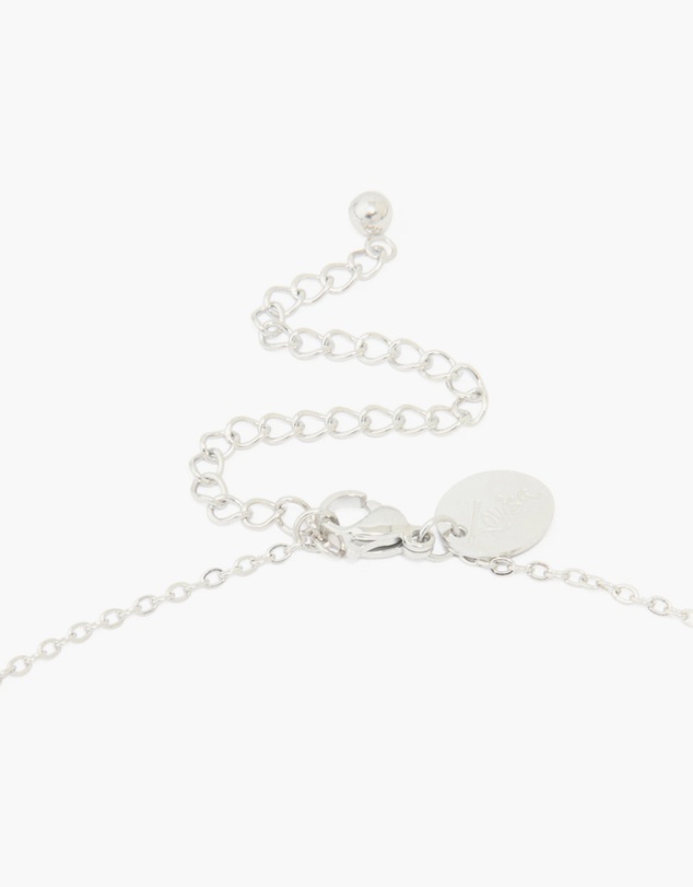Lovisa - Waterproof Stainless Steel Large Bubble Letter T Necklace