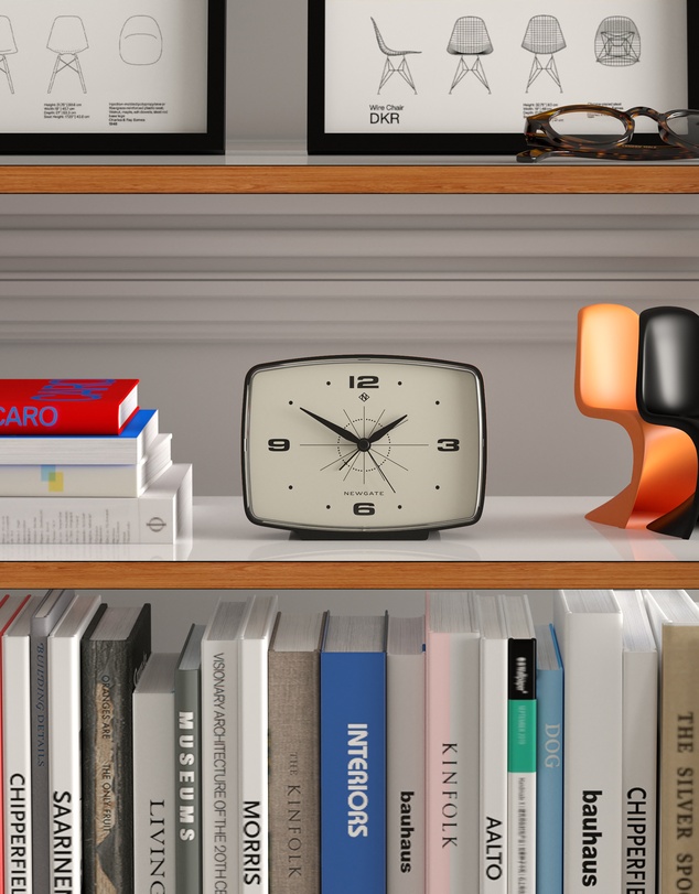 Newgate - Newgate Brooklyn Alarm Clock - Black