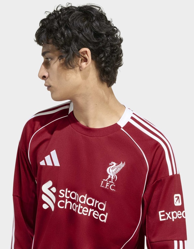 adidas Performance - Liverpool FC 25/26 Long Sleeve Home Football Jersey Mens