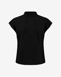 Forcast - Tiara High Neck Shell Top