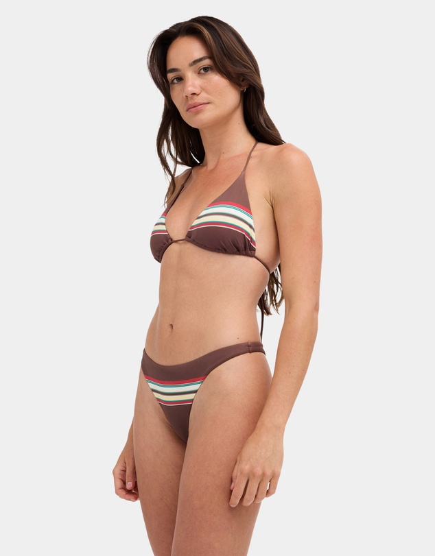 RVCA - Womens Darling Stripe Tri Bikini Top
