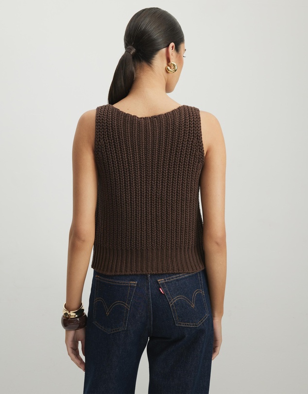 AERE - Layla Organic Cotton Vest