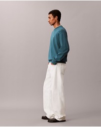 Calvin Klein Jeans - Relaxed Cotton Monogram Jumper