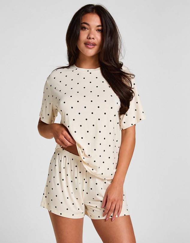 Hunkemoller - Jersey Loose Print Short Pyjama Set