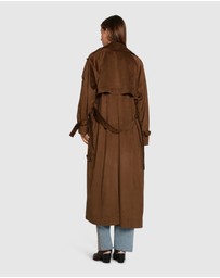 Belle & Bloom - Long Lost Lover Soft Maxi Trench