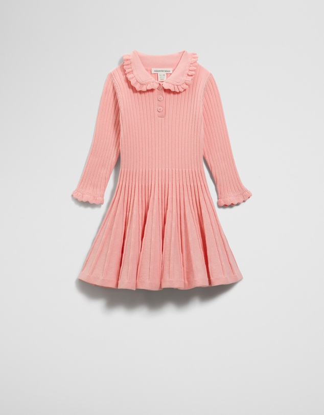 Country Road - Collared Knit Dress
