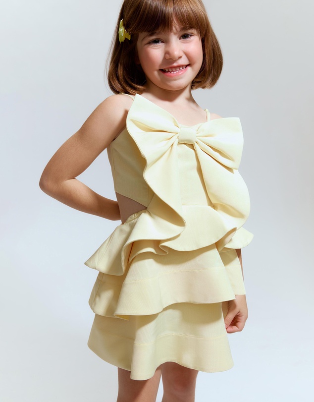Bardot Junior - Tulip Bow Dress - Kids-Teens