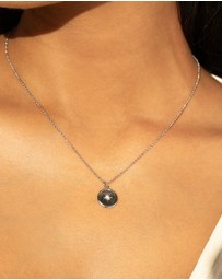 Mestige - True North Necklace - Silver Plated